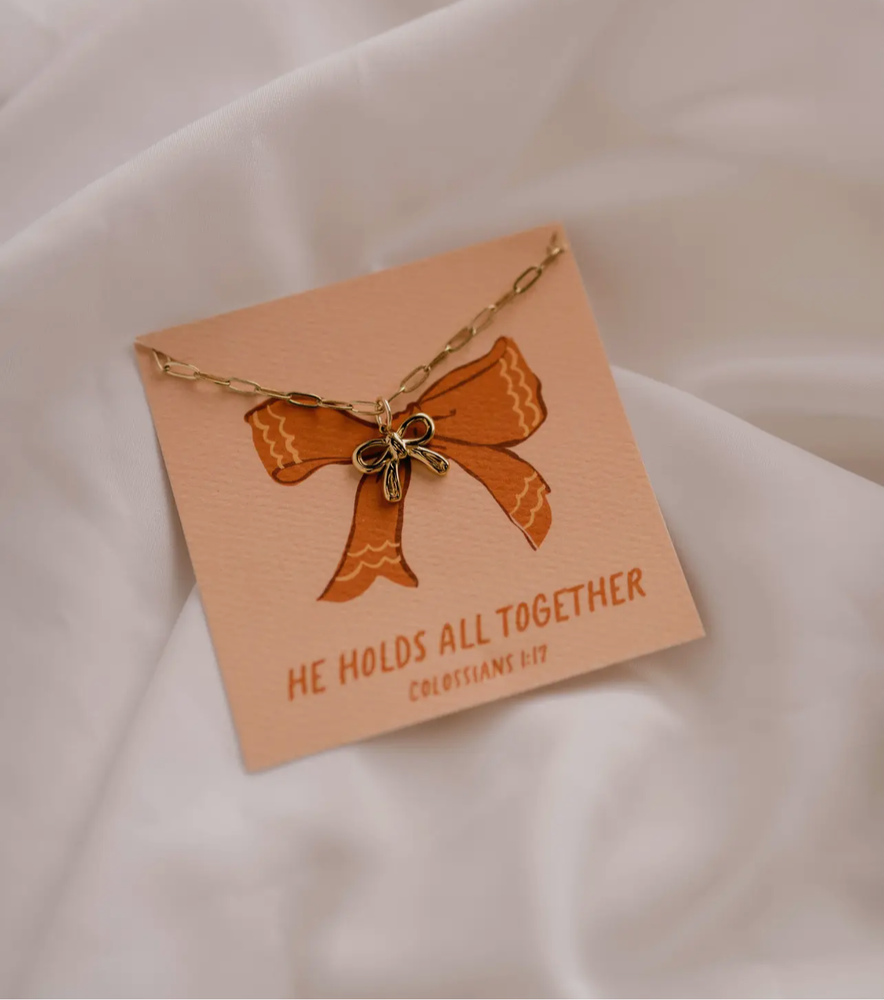 He Holds All Together Necklace