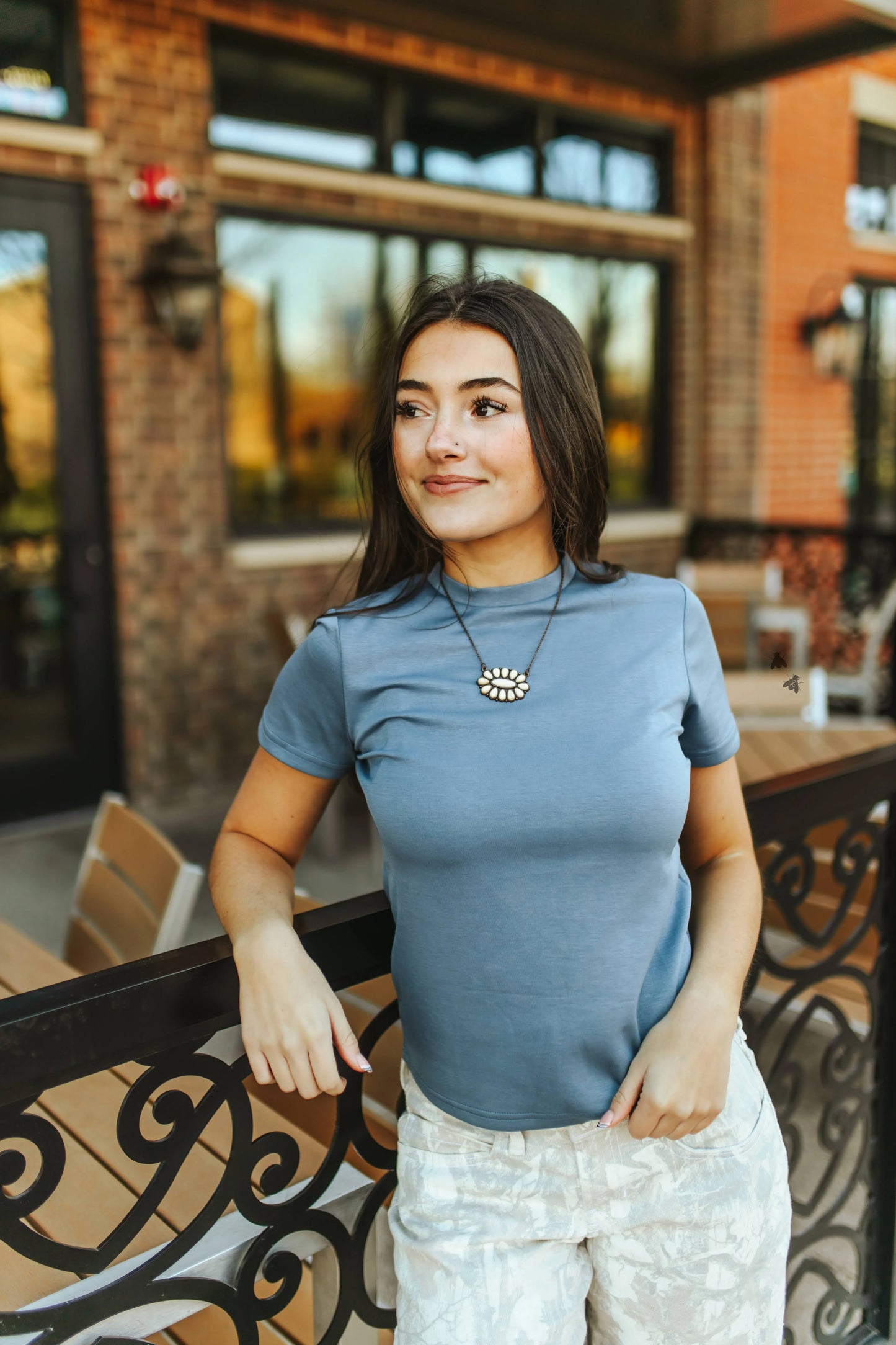 Cloud Basic Snug Tee